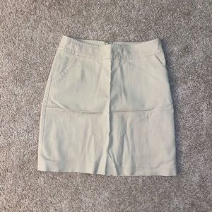 Banana Republic Tan Skirt